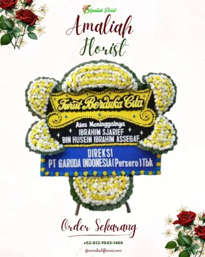 Papan Bunga Duka di Sengare